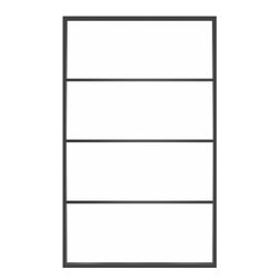 VENTANA4: 4-LITE FIXED RECTANGLE STEEL METAL WINDOW WITH LOW-E GLASS EXTERIOR GRADE - Interior Doors