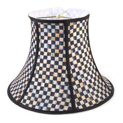 Courtly Check Shade - Medium | MacKenzie-Childs - Lamp Shades
