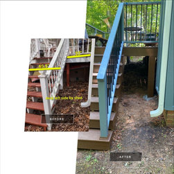 A deck renewal in Cary - Products