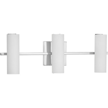 Colonnade LED 3-Light Bath/Vanity Light, Polished Chrome