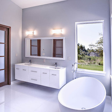Modern Master Bathroom