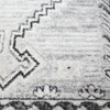 Bashian Luna Area Rug, Charcoal, 7.6"x9.6"