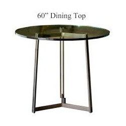 Kern Dining Table with 60in. Diameter Top by Charleston Forge - Dining Tables