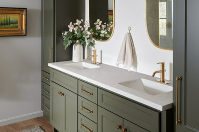 Example of a bathroom design in Denver
