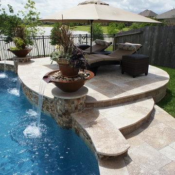 Travertine Beauty in Katy