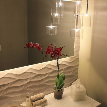 Modern Chic Powder Room