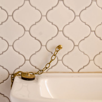 Bathrooms with Brass