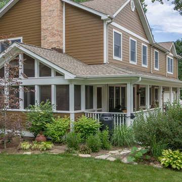 Screened & Wrap-around Porch