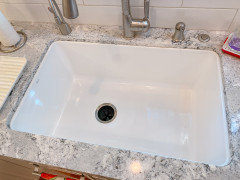 My experience with Rohl (Allia) undermount fireclay sinks
