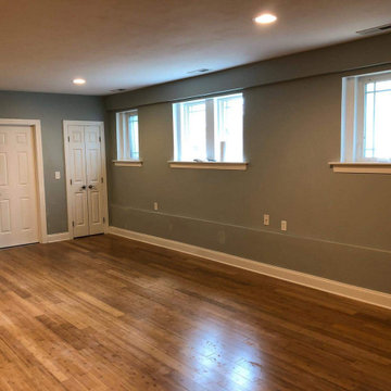 15th St. Contemporary Basement Remodel