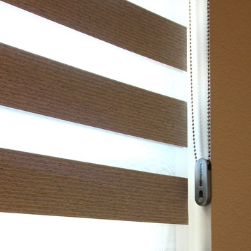 Motorized Banded Shades