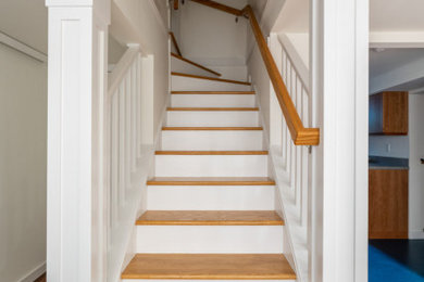 Elegant staircase photo in Seattle