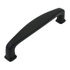 Cosmas 4392FB Flat Black 3-3/4” CTC Cabinet Pull