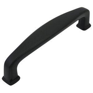 Contemporary Forged Iron Pull 336 Transitional Cabinet And