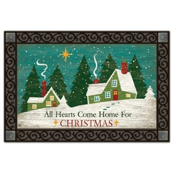 Home for Christmas Doormat, 18"x30"