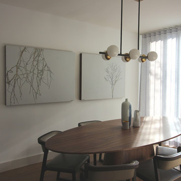 A new condo model unit drapery project