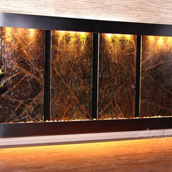 Deep Creek Falls 4 Panel Wall Fountain - Indoor Fountains