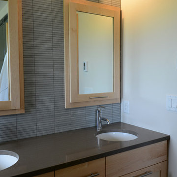 Crystal Cabinets- Contemporary Maple Master Bath