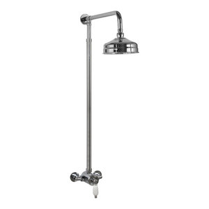 ENKI Thermostatic Sequential Shower Valve Traditional Exposed Bronze Winchester 