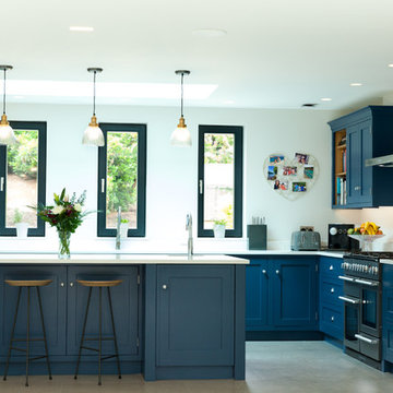 Painted Kitchen - Farnham