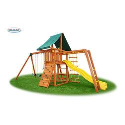 Dreamscape 3 Cedar Swingset - Kids Toys And Games
