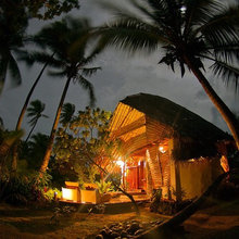 bamboo hut