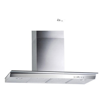 Blue Ocean 30" RHKC Tempered Glass Stainless Steel Wall Mount Kitchen Range Hood