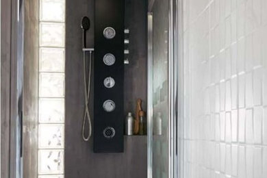Réalisation d'une salle de bain.