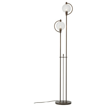Hubbardton Forge 242210-1015 Pluto Floor Lamp in Soft Gold