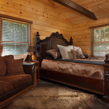 Log Cabin Living with Awe-some Outdoor Living Area
