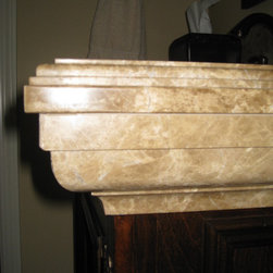 St. Lawrence Guest Baths - Vanity Tops And Side Splashes