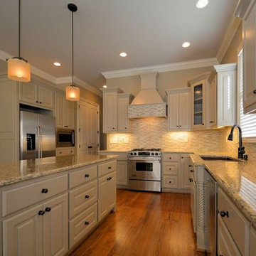 Highland Lakes: Refinish/Island Modifications/New Tile