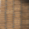 IRIS 3x12 Polished Ceramic Subway Tile Wall Tile, Brown, 1 Box