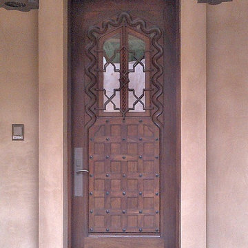 9 ft tall Moorish Style Door