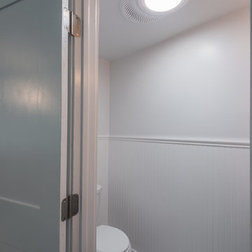 Half Bathroom Solatube Detail