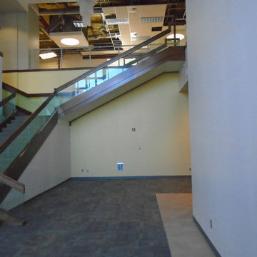 Before & After - Commercial Building Lobby Staging in Albuquerque, NM