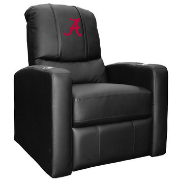 Alabama Crimson Tide Red Man Cave Home Theater Recliner