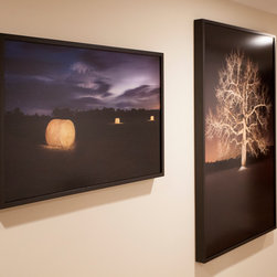 Framed photographs in spaces - Photographs
