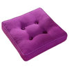 Cushion Tatami Floor Cushion Home Pillow 40X40Cm-Purple