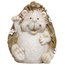 Alpine Mossy Twig Hedgehog Indoor/Outdoor Statue, 11 Inch Tall