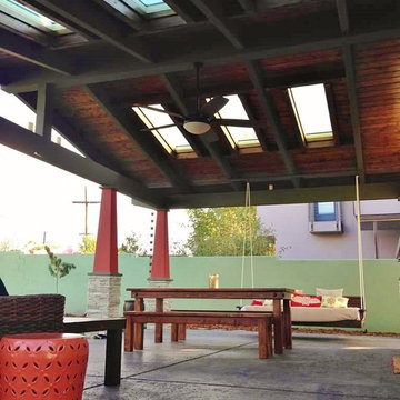 South Park Patio Cover - Skylights