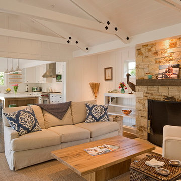Beach Cottage Interiors in Carmel-by-the-Sea