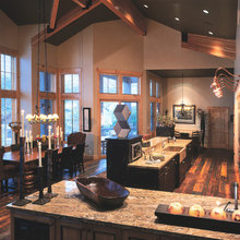reclaimed barnwood floor