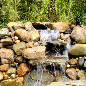Waterfalls and Outdoor Kitchens.