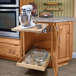 KraftMaid: Kitchen Baking Station with Base Mixer Shelf - Pantry And Cabinet Organizers