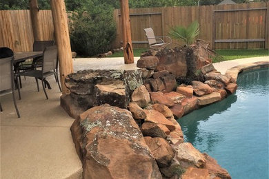 Example of a pool design in Houston