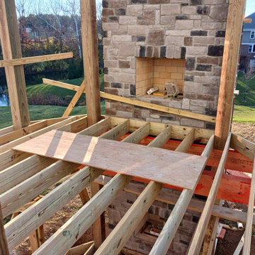 Union | 2-Story Covered Octagon Custom Deck