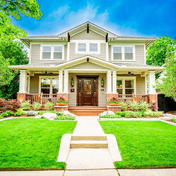 Modern Craftsman Curb Appeal | A Dallas Design+Build Transformation