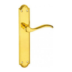 Manilla Urfic placa larga 45xh245 mm - Door Knobs