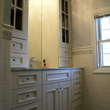 Port Washington White & Gray Bathroom